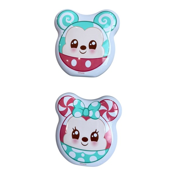 Disney Other - Disney‎ Mickey Minnie Mouse Peppermint Wintergreen Mint Tins Holiday Collectible